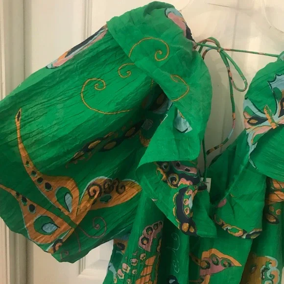 H&M Balloon Sleeve Dress - Size S - Picture 4 of 5